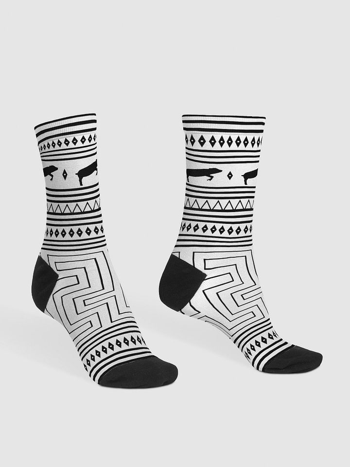Epicurean Amphora Design (Premium Sustainable Crew Socks) product image (1)