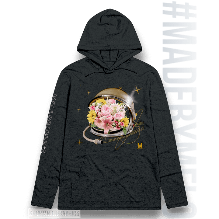 Floral Flyer - Premium Lightweight Hoodie | #MadeByMELO product image (1)