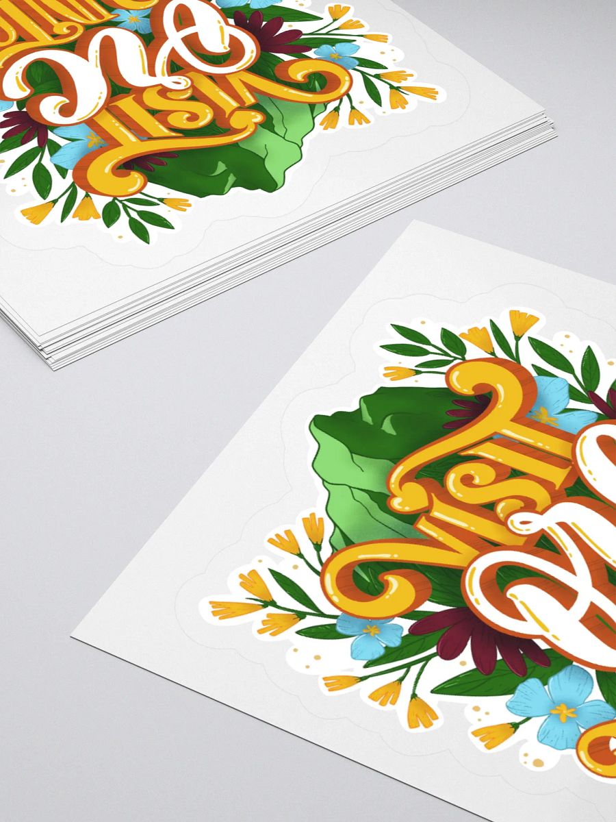 "Visit Orc Mountain: Summer" Sticker product image (10)