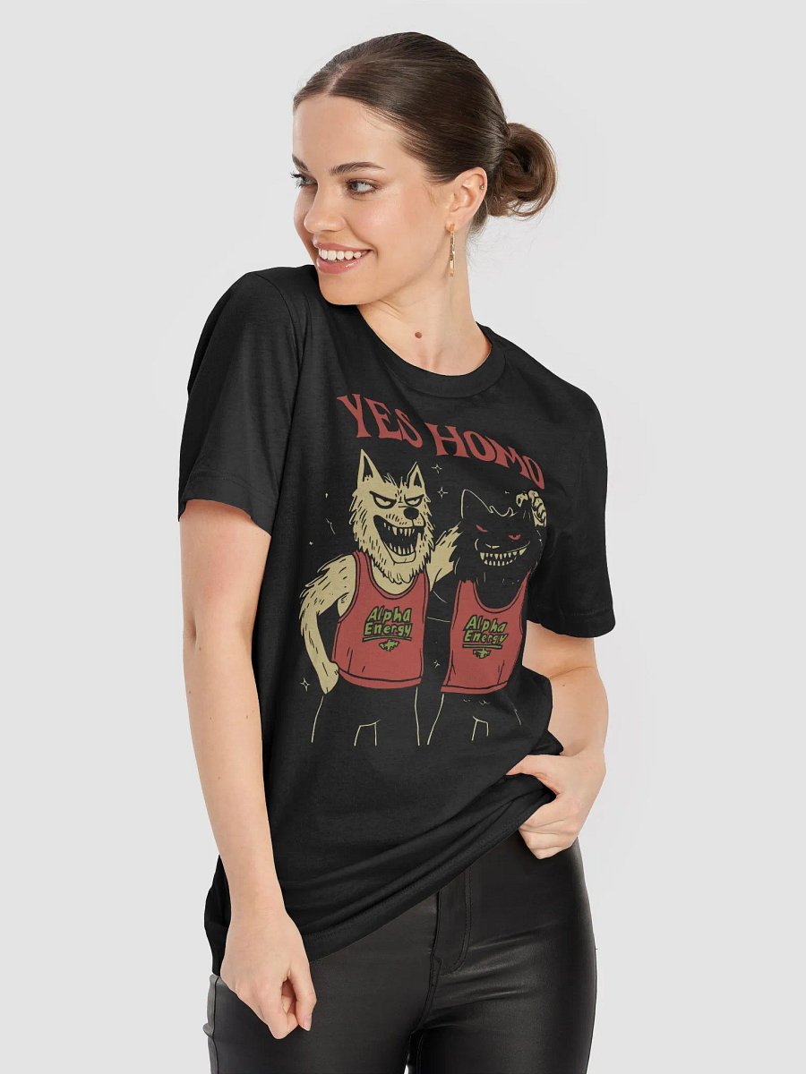 Yes Homo Werewolves Unisex T-Shirt product image (6)