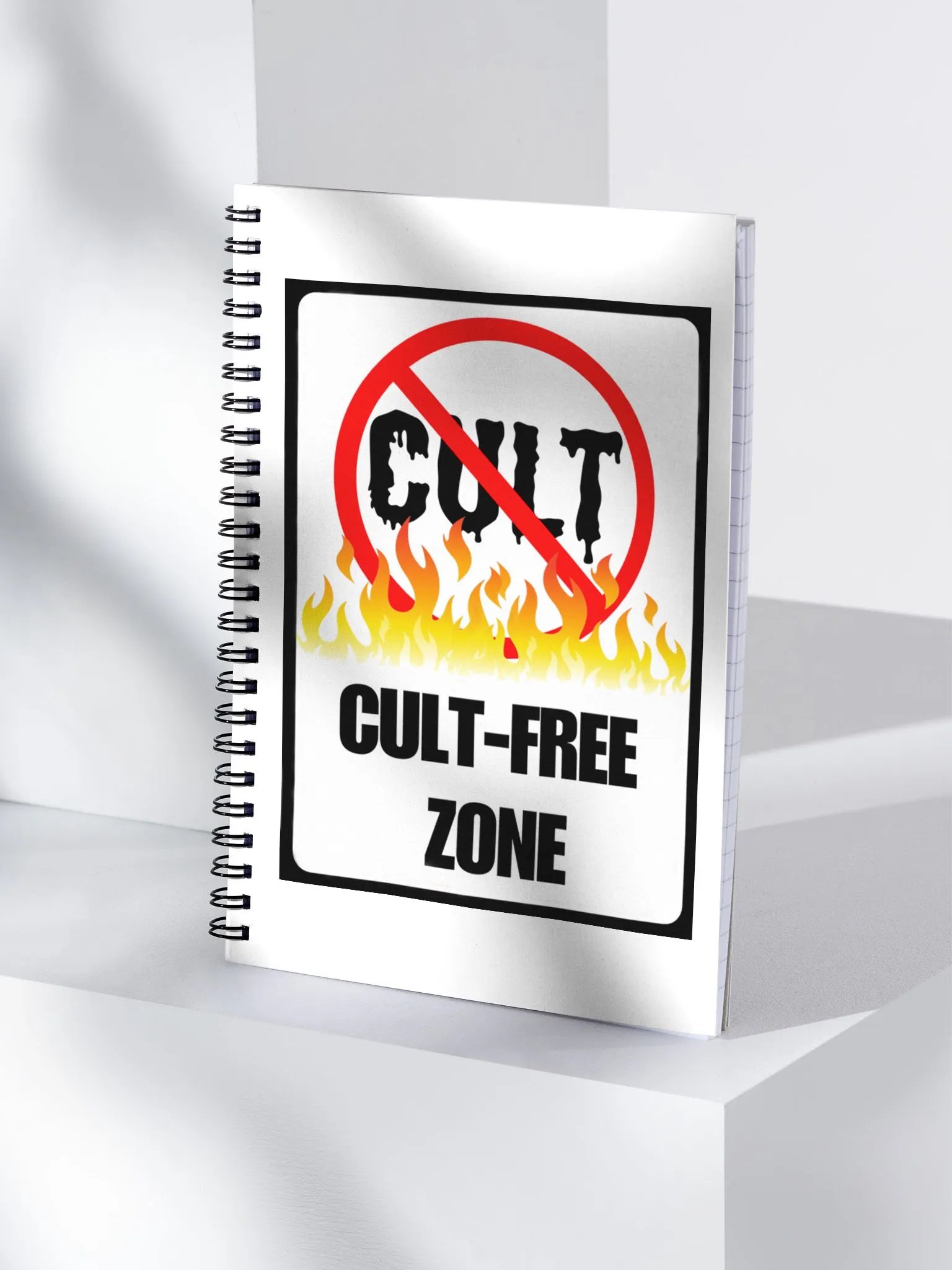 CULT-FREE ZONE Notepad product image (3)