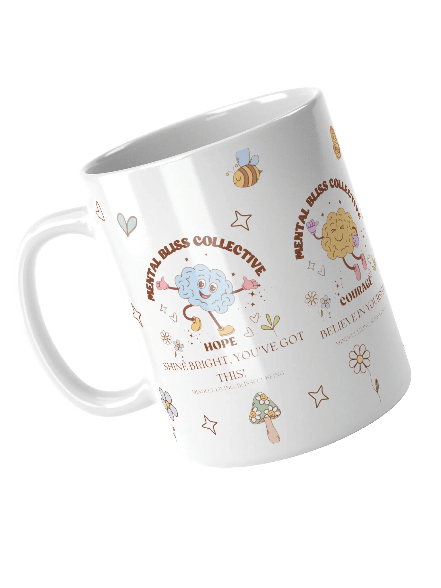 Whimsical Brain Bloom Mug product image (9)