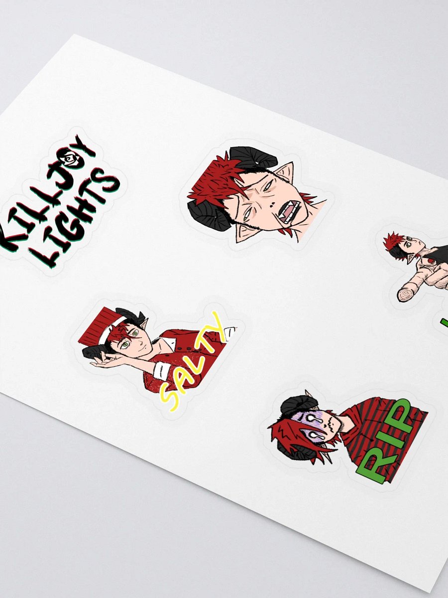 Killjoy Logo and Emote Sticker Set product image (2)