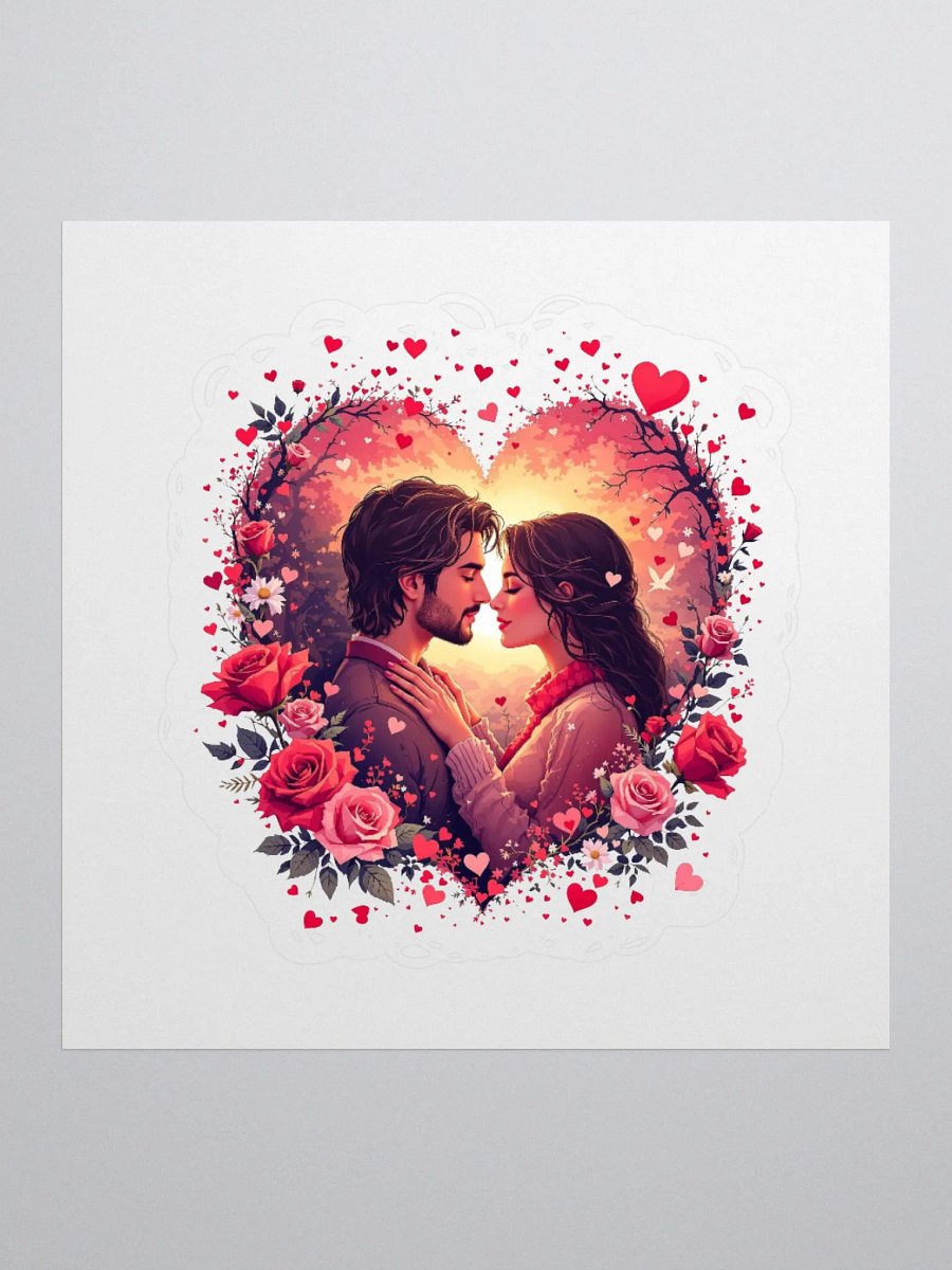 Romantic Rose Kiss Stickers product image (2)