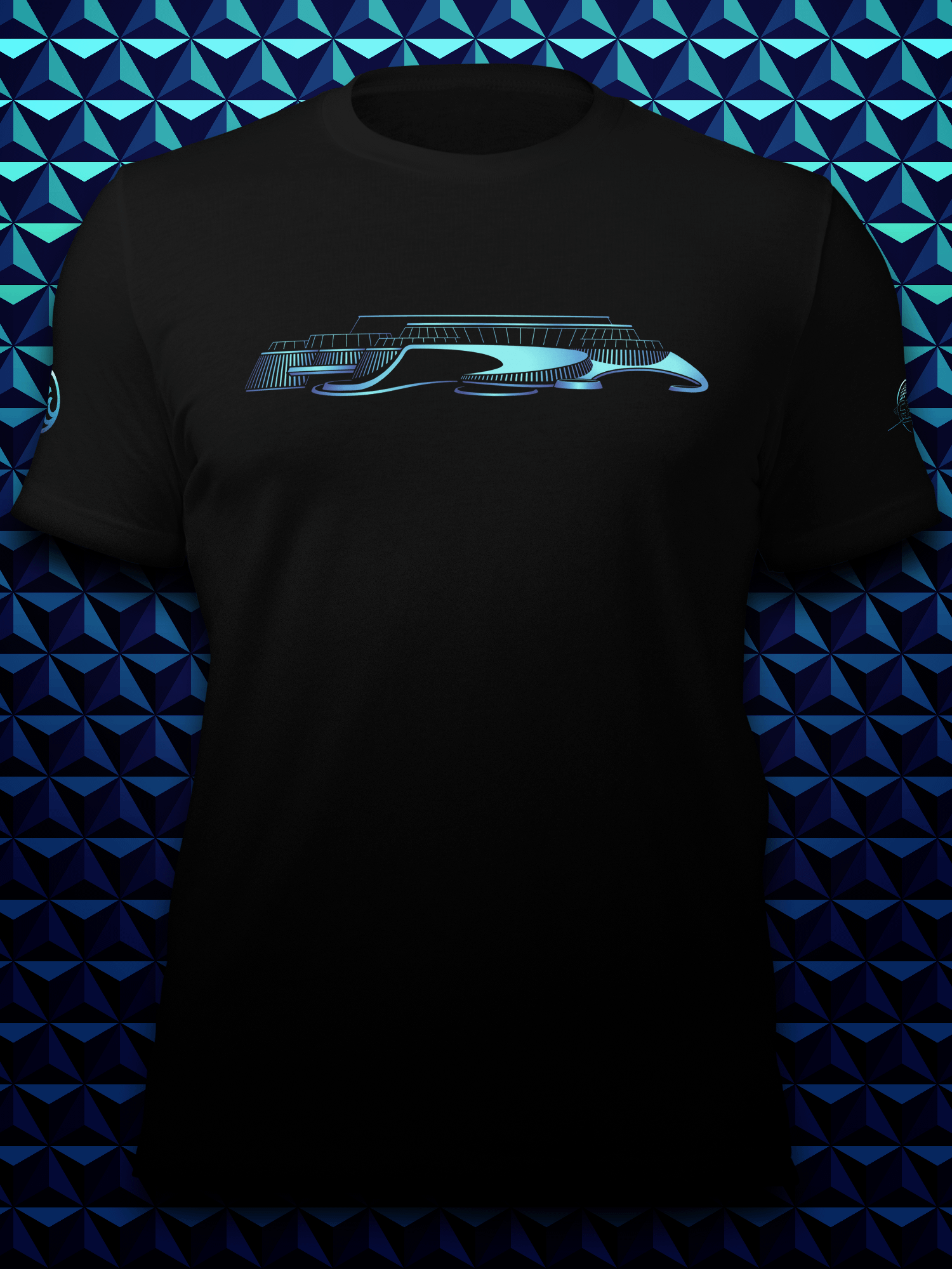 SEAS Line Art Unisex T-Shirt product image (1)
