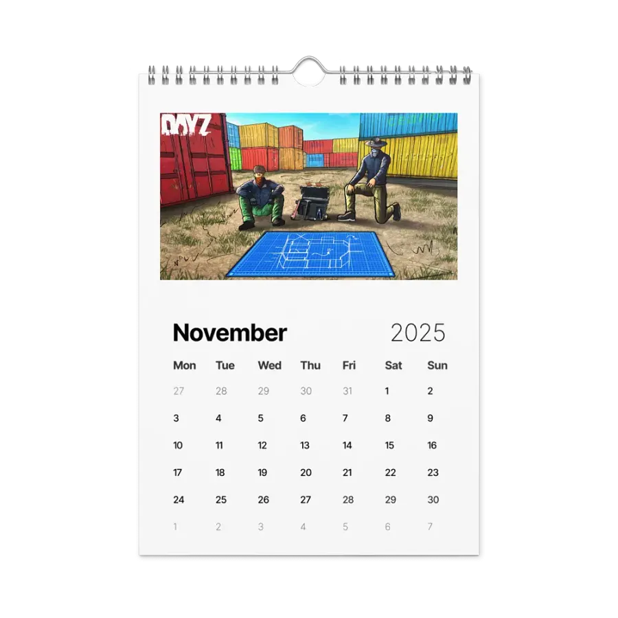 Dayz thumbnail calendar 2025 product image (11)