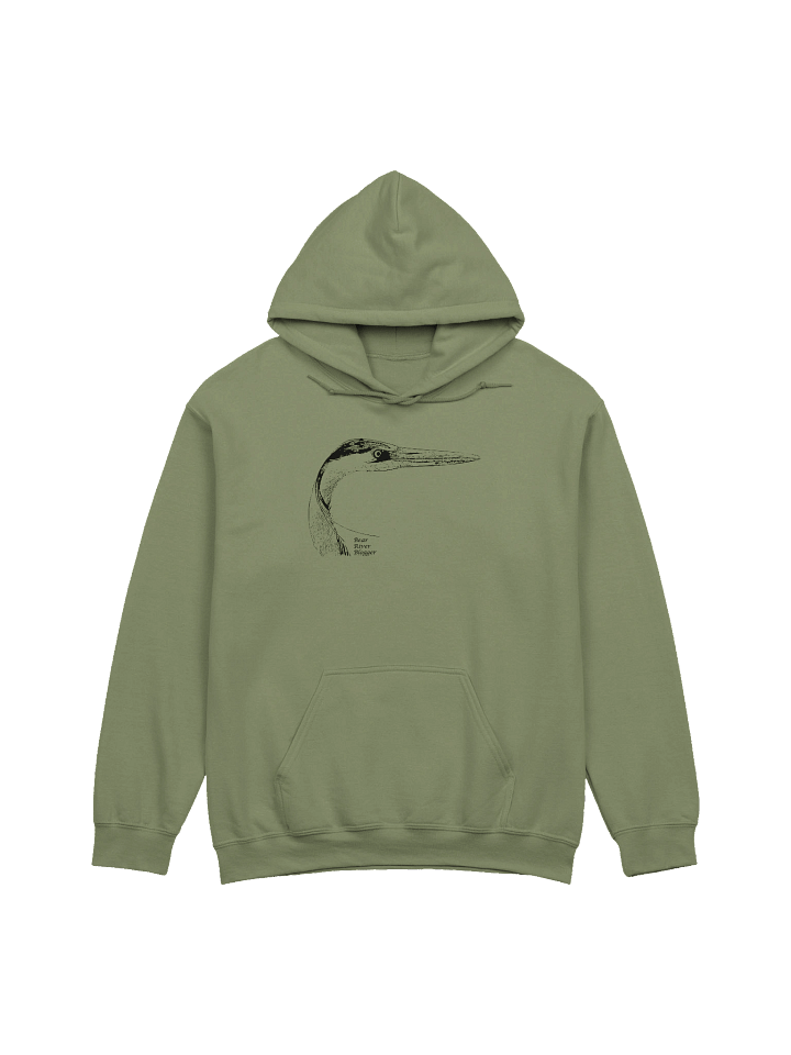 Great Blue Heron Birdwatching Comfort Hoodie product image (5)