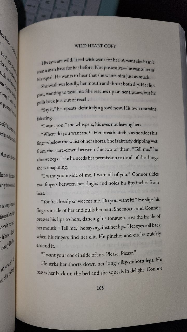 Misprint Paperback Signed Copies of Wild Heart: A Cowboy Romance Novel product image (2)