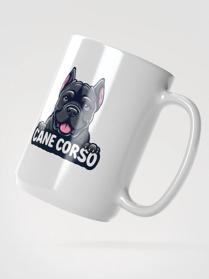 Black Cane Corso Mug – Bold and Beautiful Dog Lover Gift product image (2)