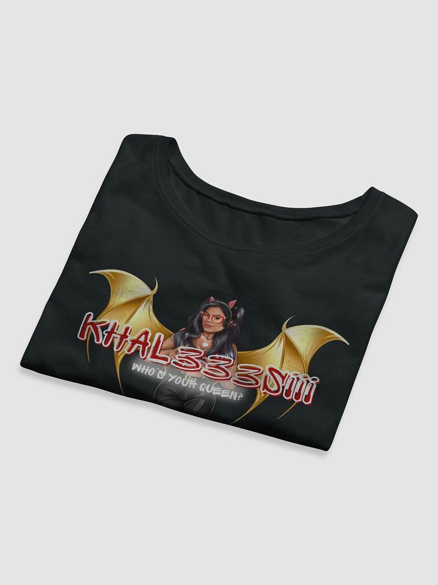 Baby Crop Top - Winged Khal333siii White Font product image (15)