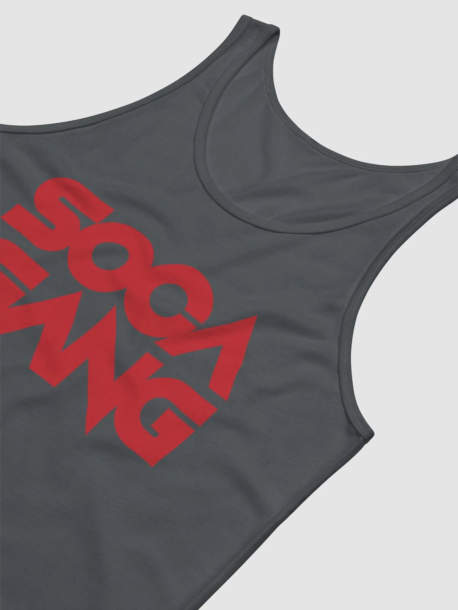 UniSex Red Logo Tank product image (6)