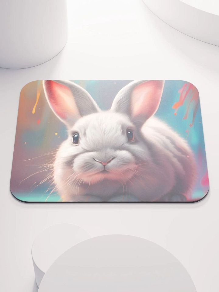 Cute Bunny Mouse Pad product image (1)