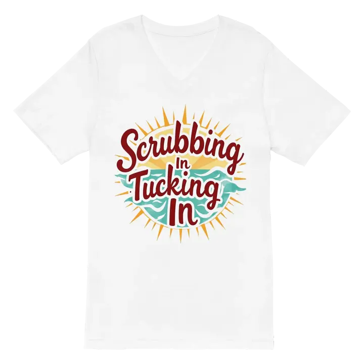 Sunshine Scrubbing In V-Neck Tee product image (6)