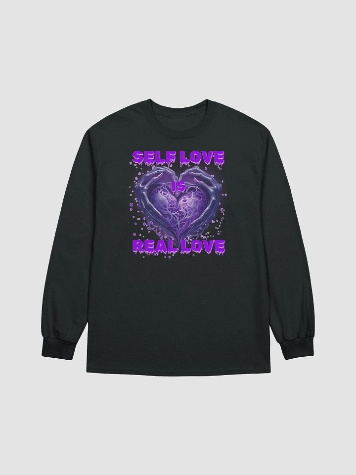 Self Love Heart Long Sleeve Tee product image (1)