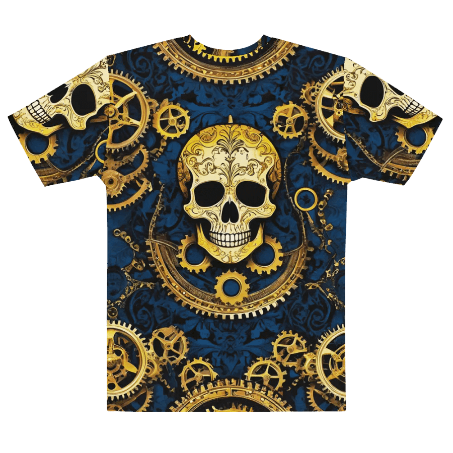Steampunk Skull T Shirt product image (2)