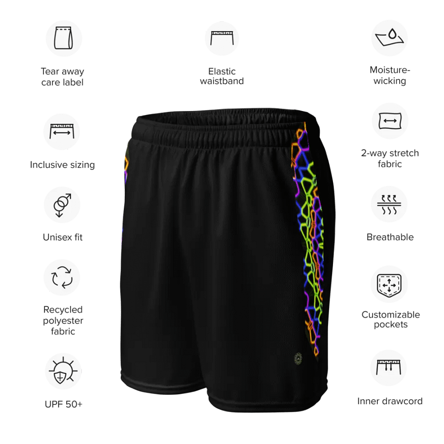 Symmetric Mandala Harmony Shorts product image (10)