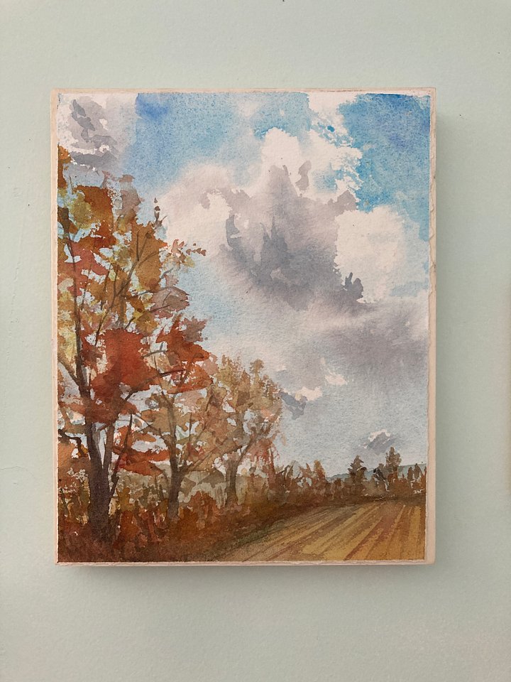 Original watercolor painting: Hunting Season product image (1)