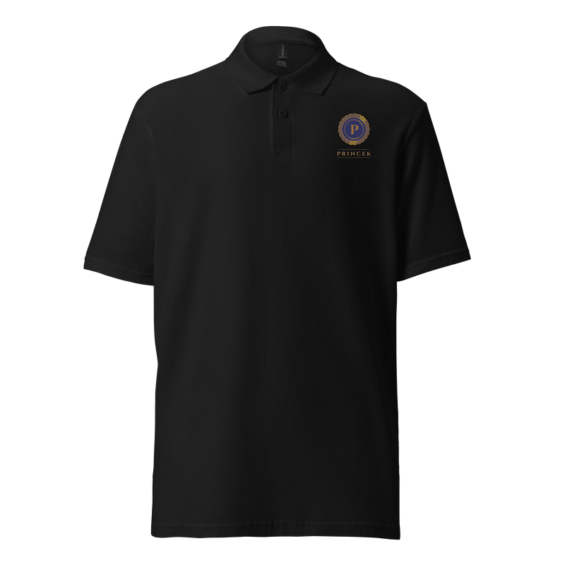 Regal Emblem Pique Polo Shirt PRINCE K LOGO