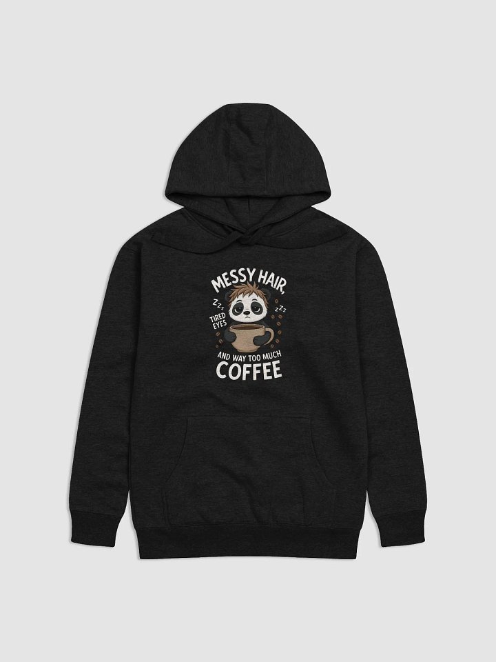 Sleepy Panda Coffee Hoodie product image (1)