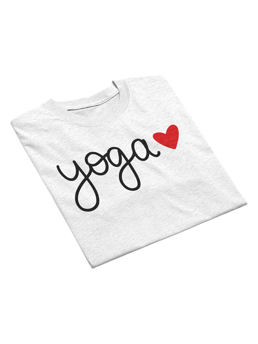 Yoga Love T-Shirt - Casual Comfort for Yoga Enthusiasts product image (3)