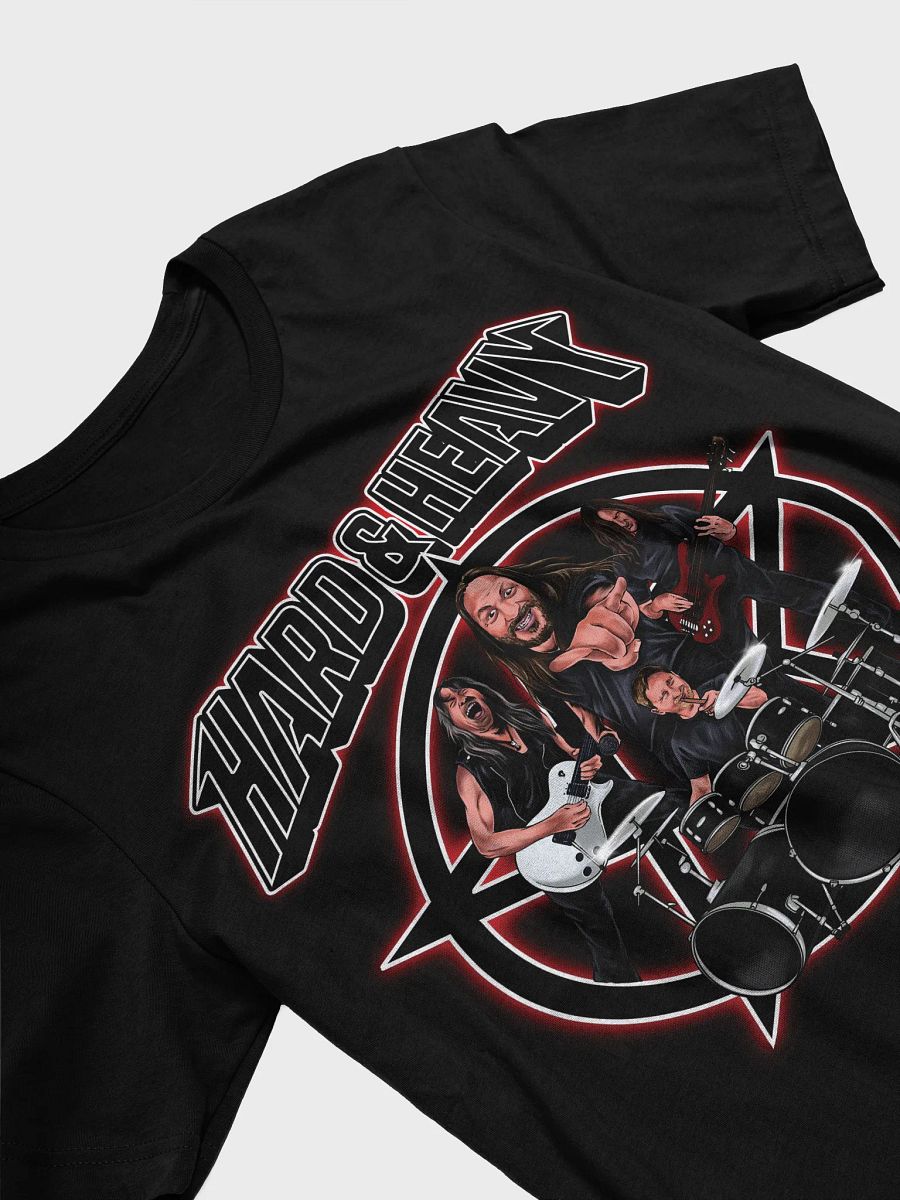 Hard & Heavy Illustration T-Shirt product image (3)