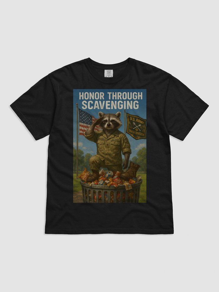 Raccoon Honor Through Scavenging T-Shirt product image (4)