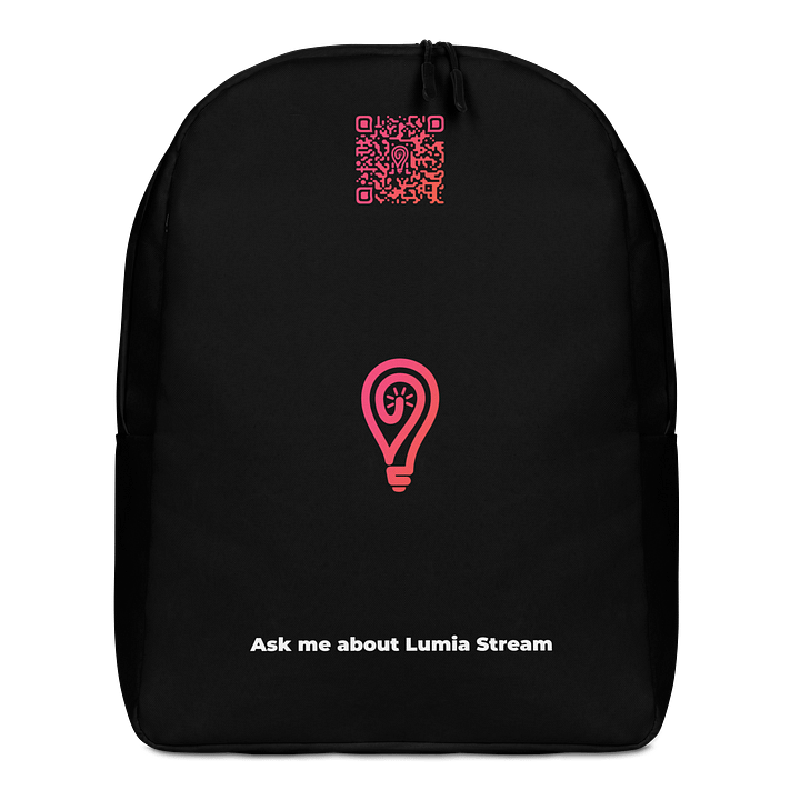 Ask me about Lumia Stream colored QR code Backpack product image (1)