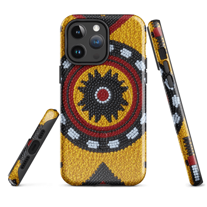 Native Star Beaded iPhone® Tough Case product image (1)