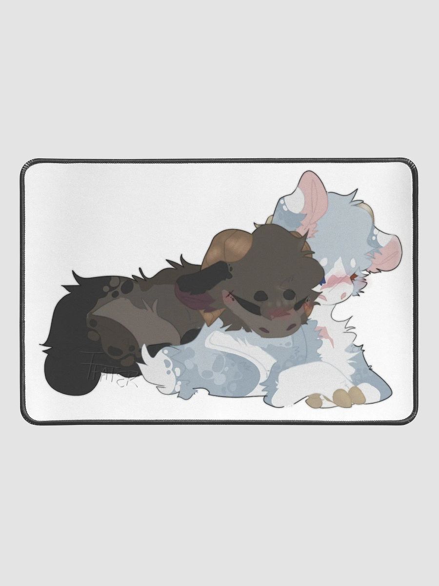 Goat Cuddles 2 Desk Mat 12