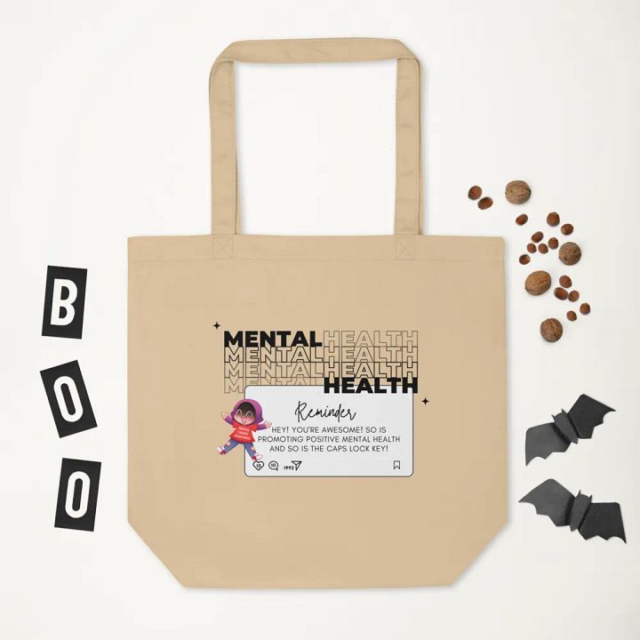Mental Health Awareness Tote - Light product image (2)