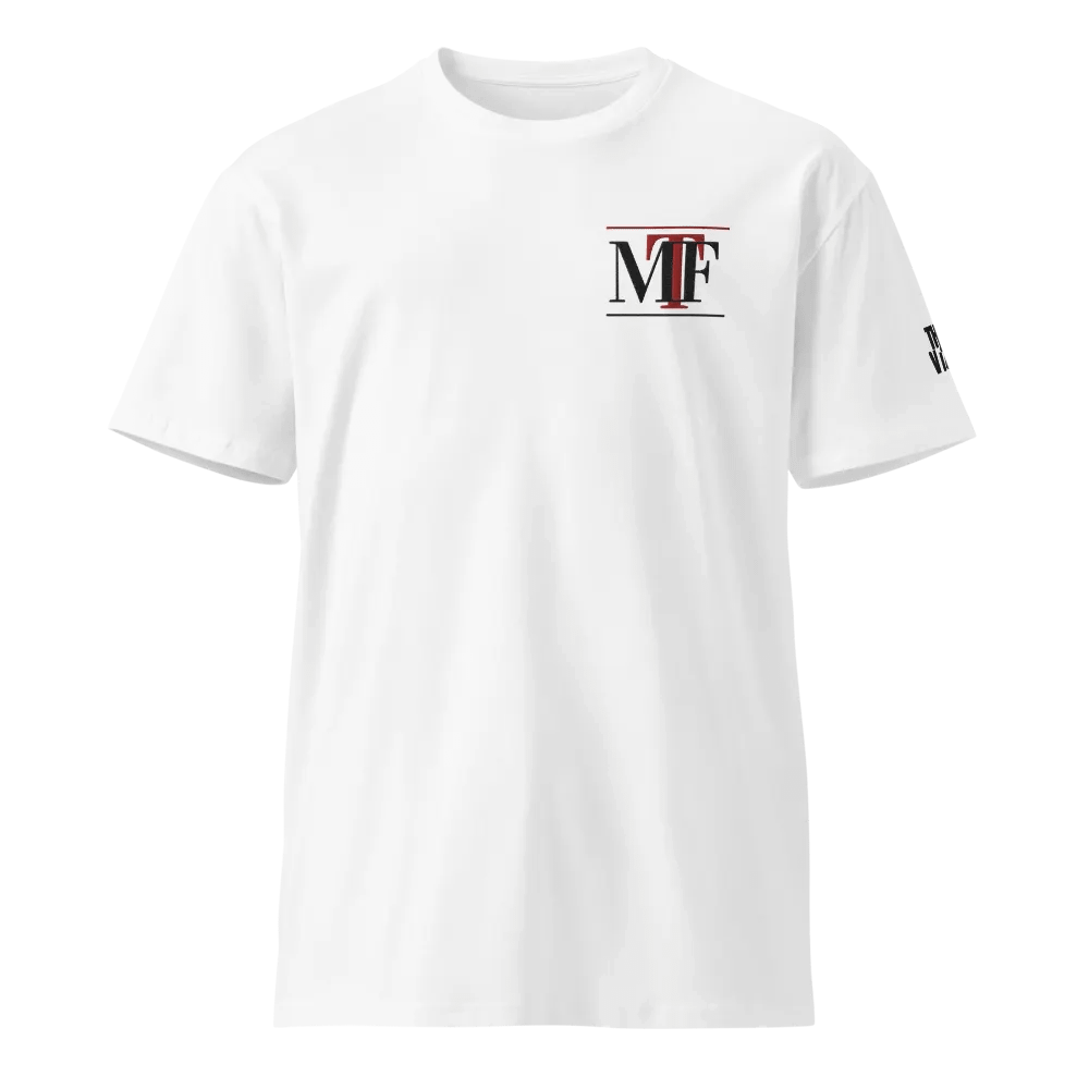 White MTF T-Shirt product image (2)