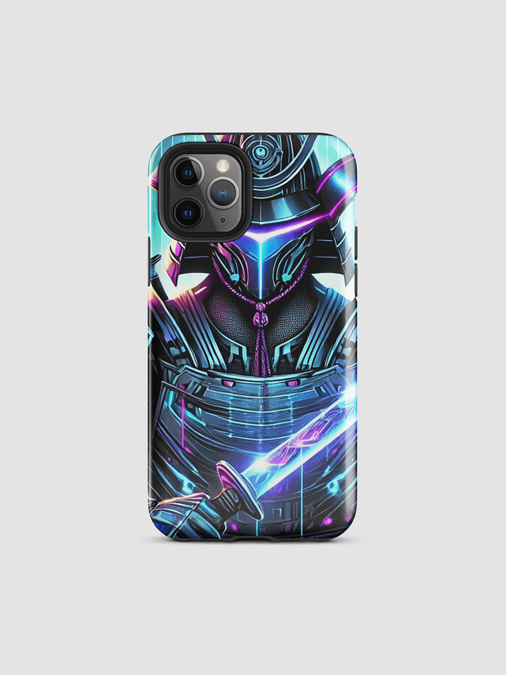 Cyber Samurai iPhone Tough Case - Futuristic Warrior Design product image (2)