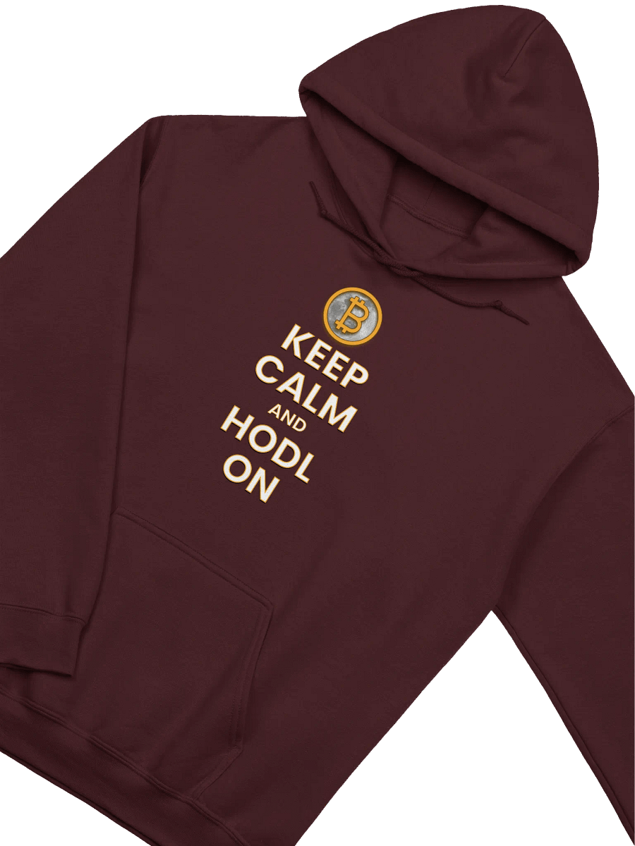 KEEP CALM AND HODL ON HOODIE product image (3)