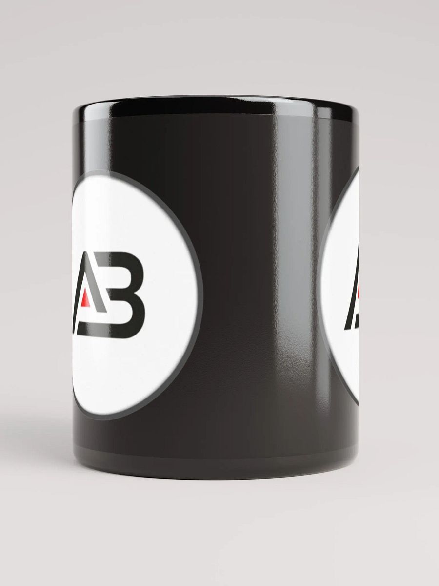 ABVOLLEYBALL Plain Black Ceramic Coffee Mugs for Daily Use Microwave Safe Cylindrical, 325ml product image (8)