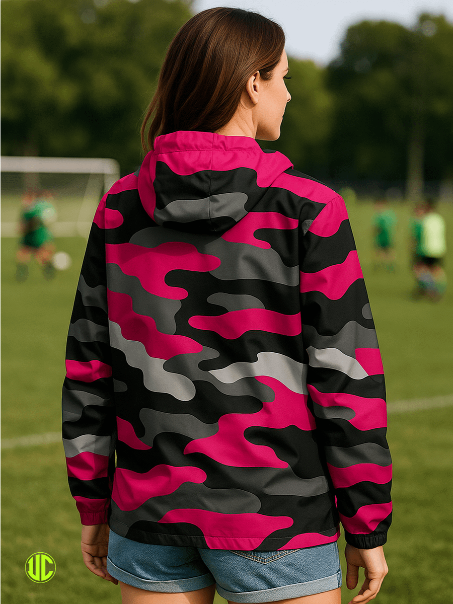Savage Pink Urban Camo – Windbreaker product image (4)