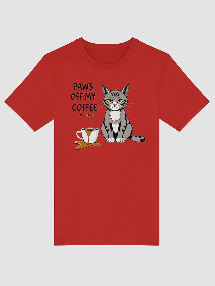 Grumpy Cat Coffee Warning T-Shirt product image (1)