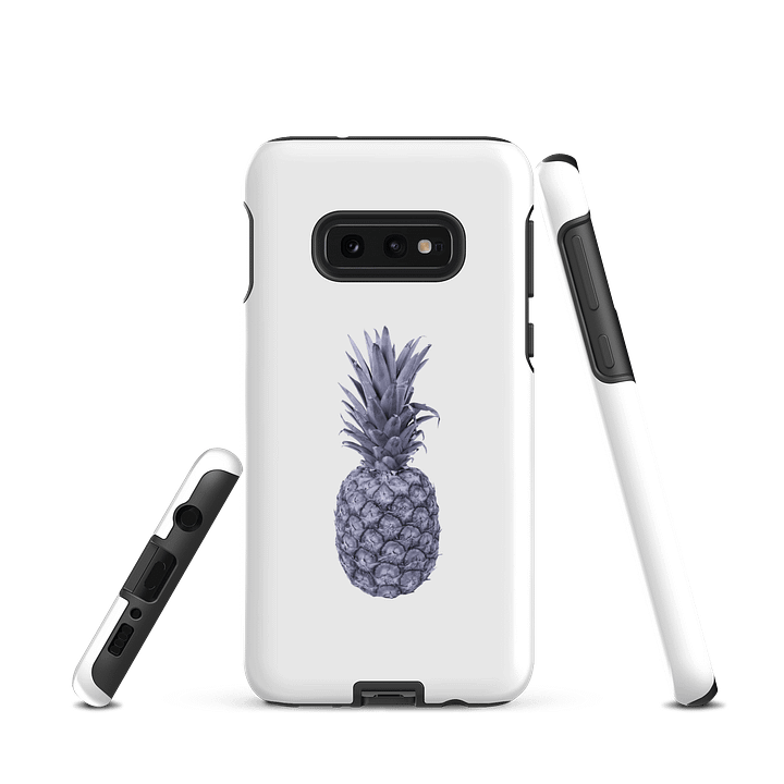 White Monochrome Pineapple Samsung® Tough Case product image (3)