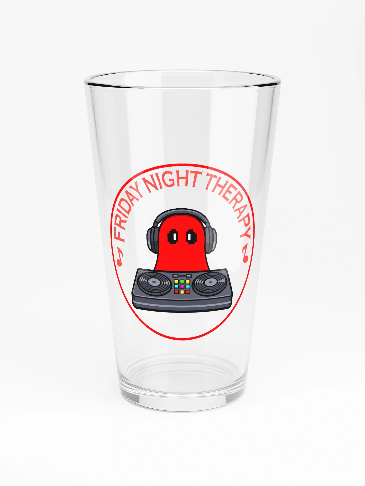 Friday Night Therapy Pint Glass product image (3)