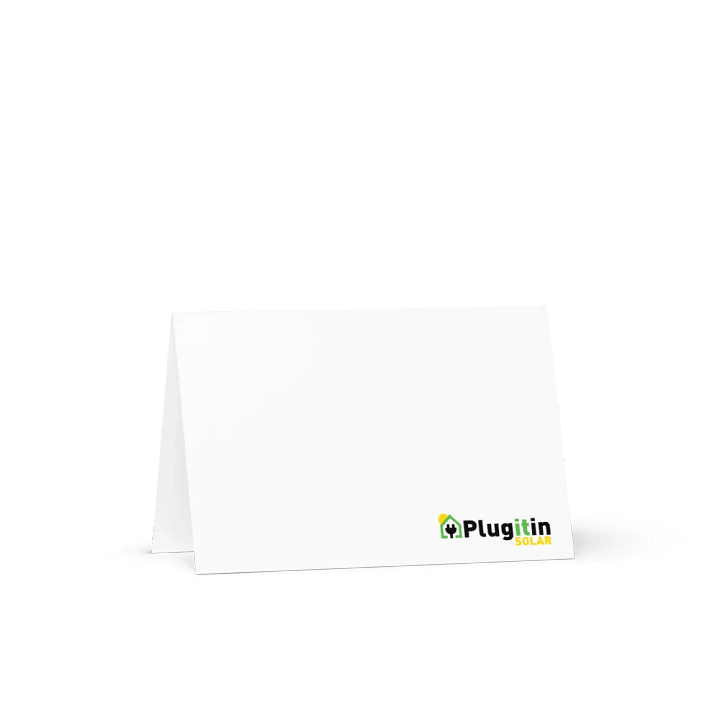 Plug It In Solar High-Quality Greeting Card product image (1)