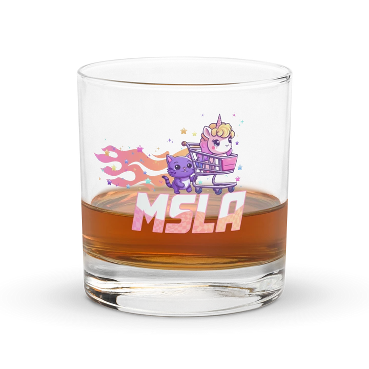 MSLA Sparkle Amigos Rocks Glass product image (1)