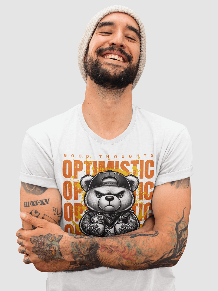 Optimistic | Men’s Premium Heavyweight Tee product image (1)