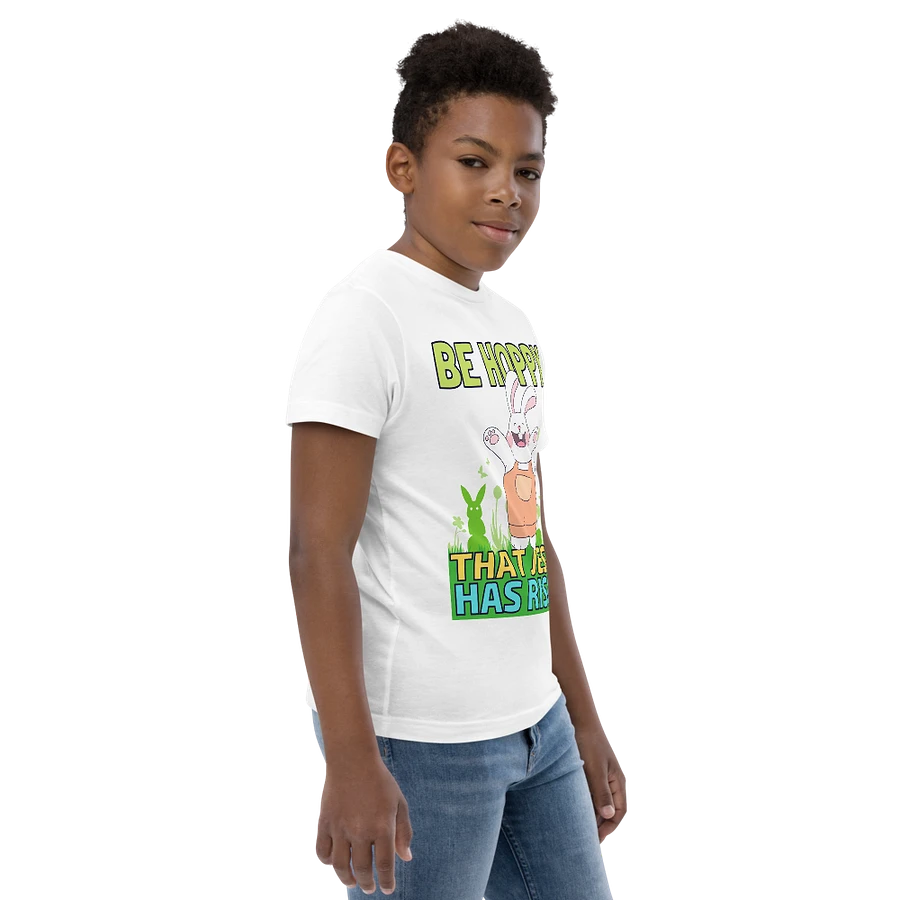 Be Hoppy That Jesus Has Risen Kids Easter T-Shirt product image (3)