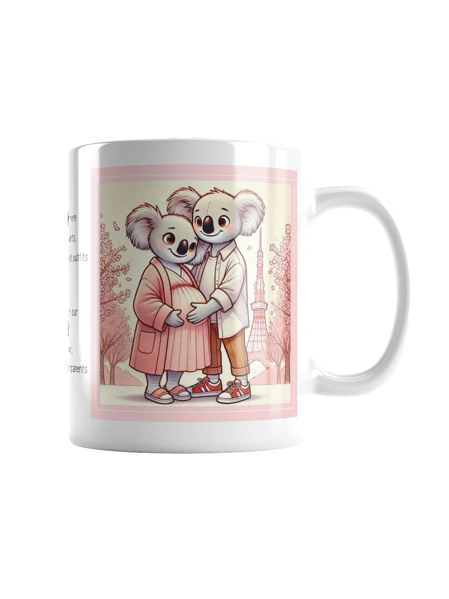 Honeymoon to Babymoon Koala Couple Mug product image (2)