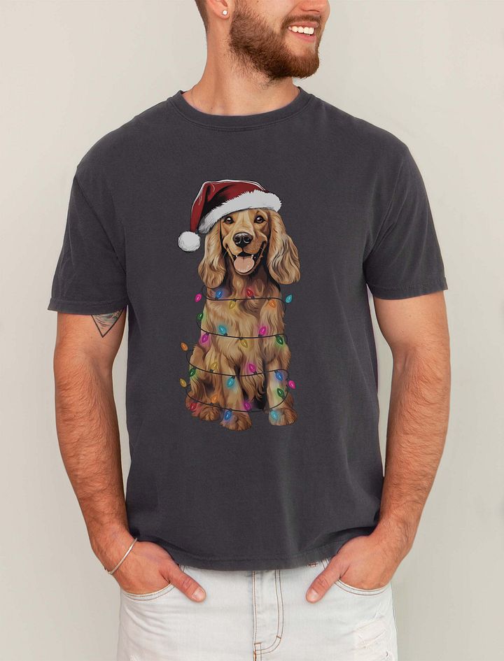 Funny Cocker Spaniel Christmas T-Shirt for Cocker Spaniel Paw-rents product image (21)