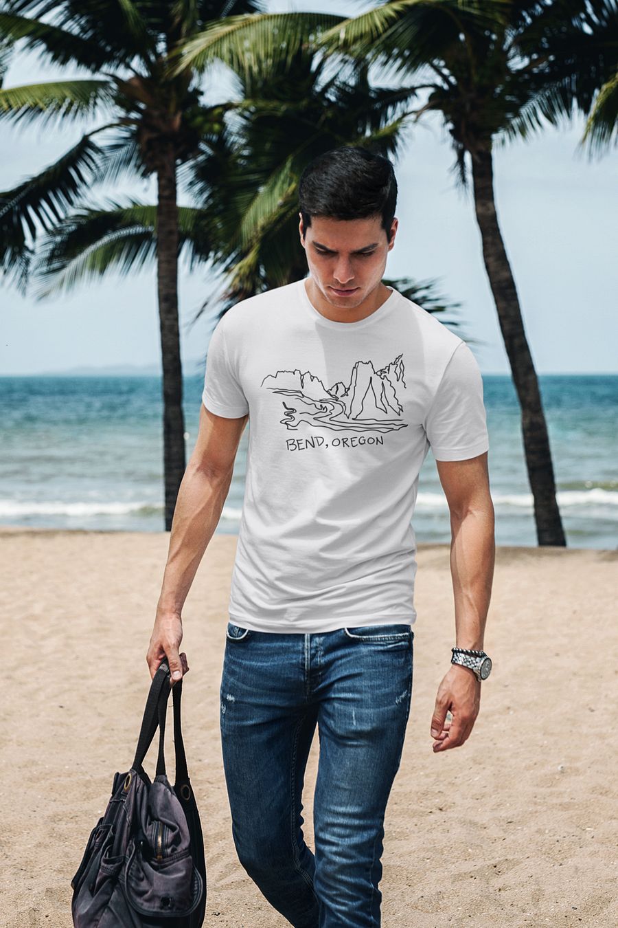 Bend Cascade Mountains Oregon T-Shirt product image (3)