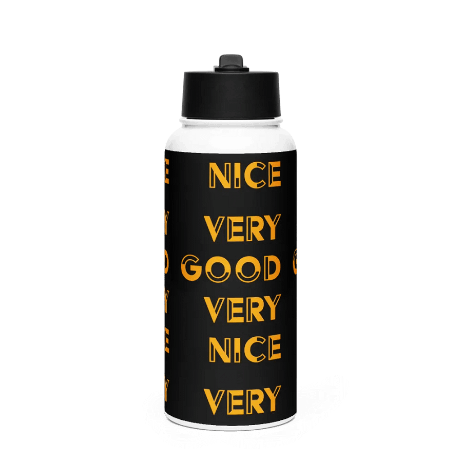 VERY GOOD VERY NICE STEEL WATER BOTTLE product image (1)