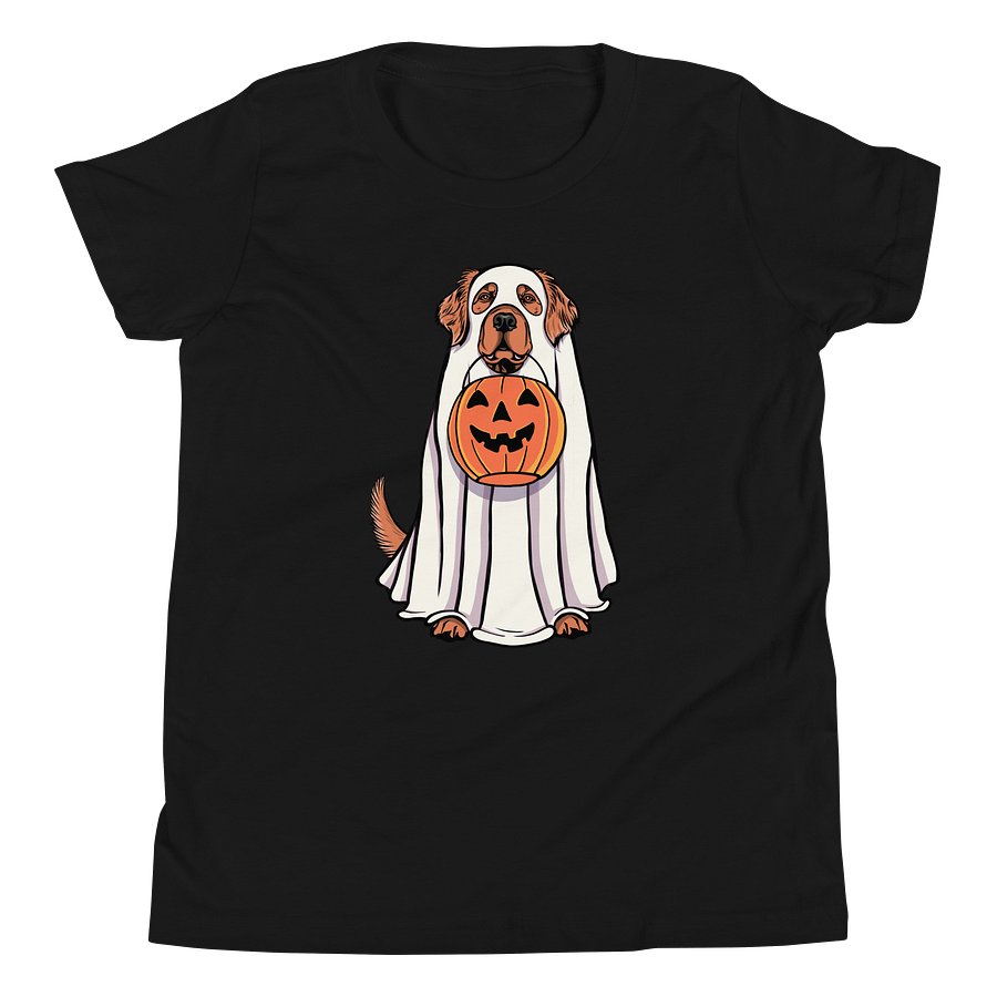 Halloween Golden Retriever(Red) Youth T-Shirt product image (8)