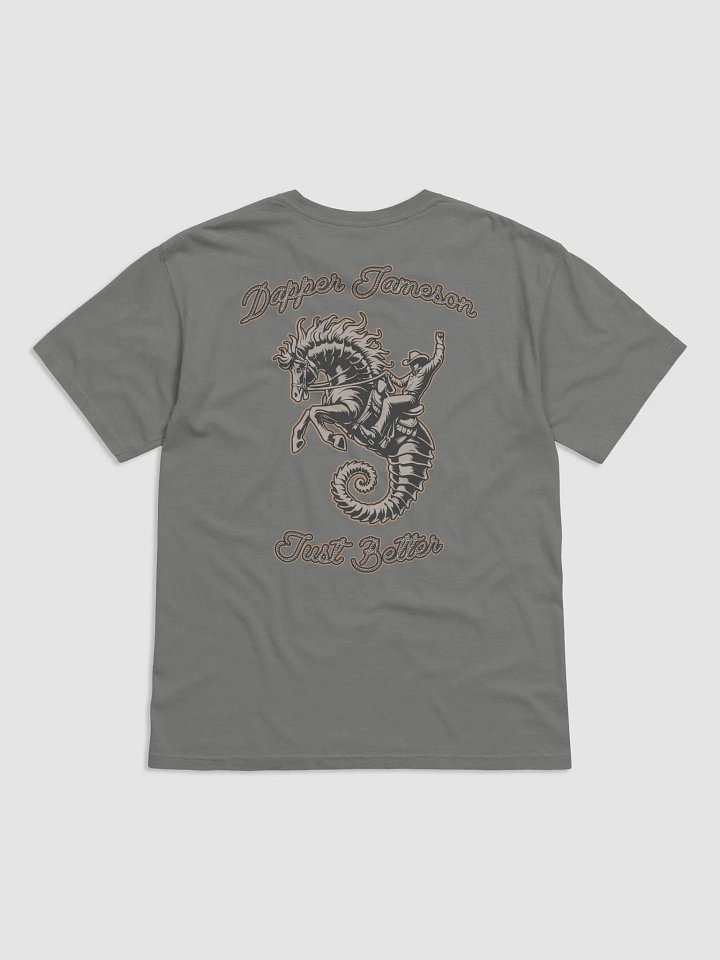 CUHBOY & SEAHORSE T SHIRT ( GREY ) product image (2)