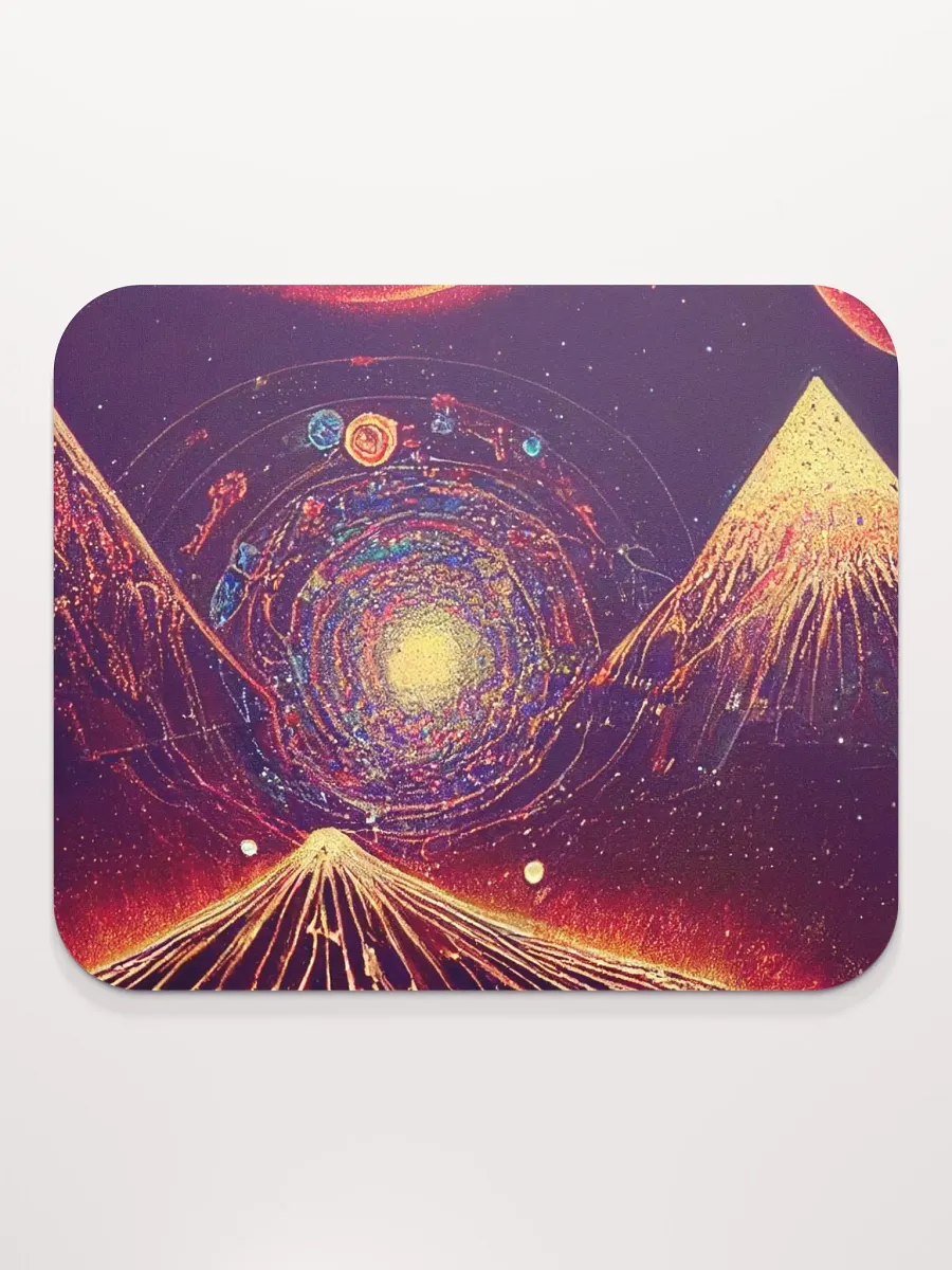 Cosmic Vortex Mouse Pad product image (2)