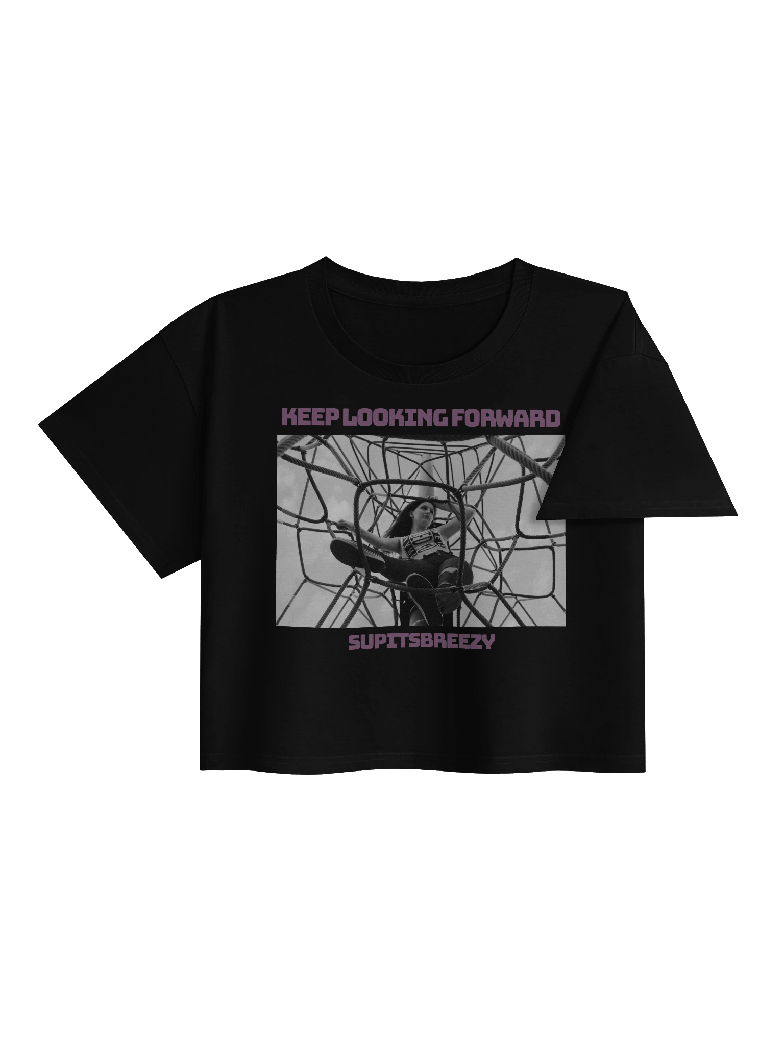 Keep Looking Forward Crop Top! product image (4)
